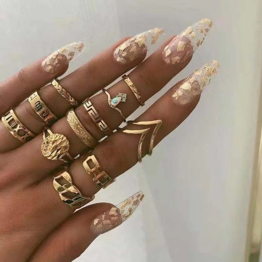 Unique premium packaging containing 8 to 12 rings