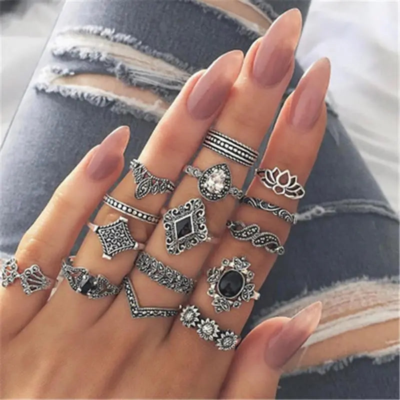 Unique premium packaging containing 8 to 12 rings