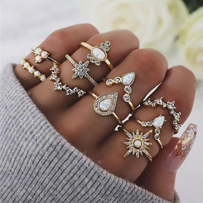 Unique premium packaging containing 8 to 12 rings