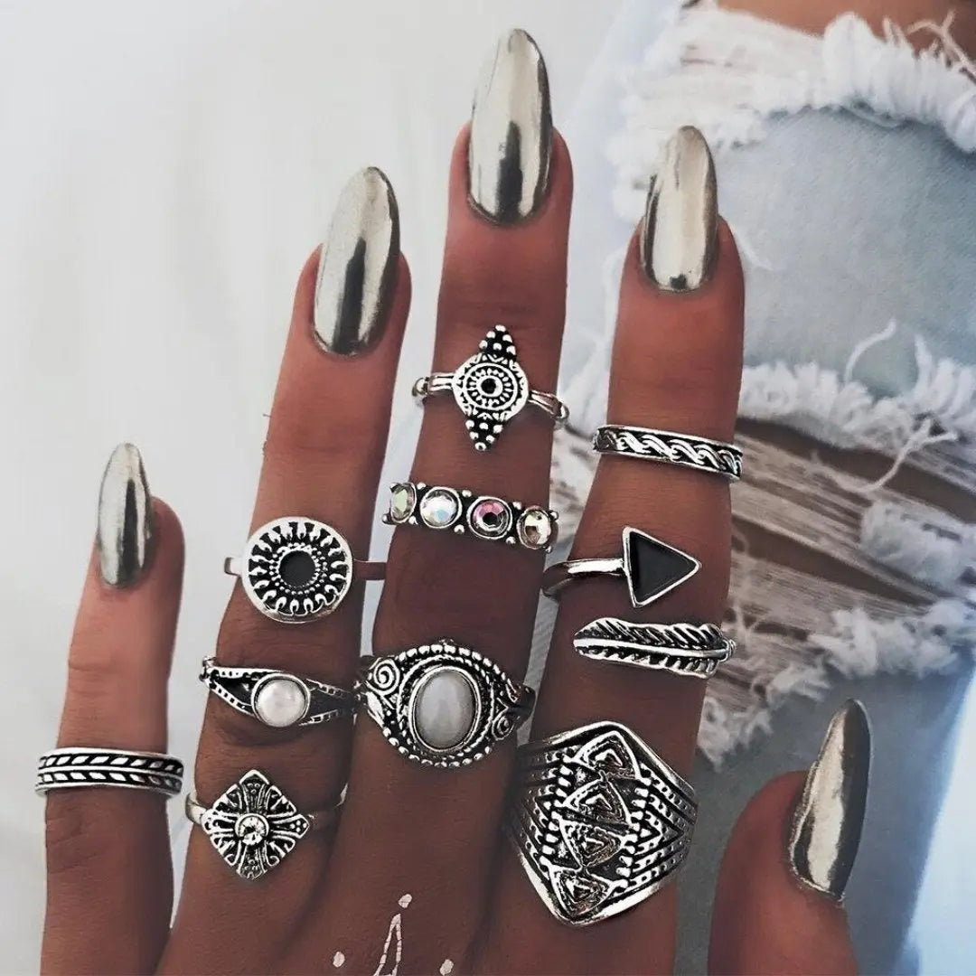 Unique premium packaging containing 8 to 12 rings