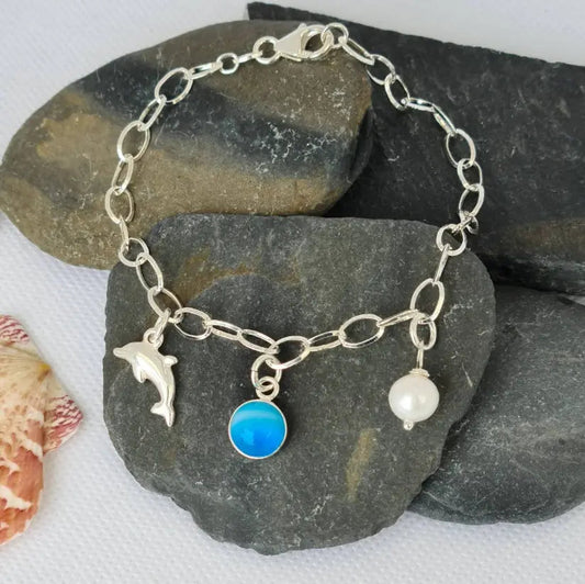 Vintage style ocean bracelet
